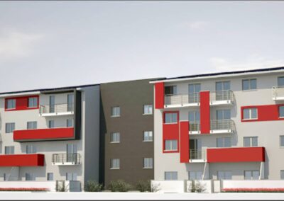 Edificio Contratto di Quartiere – Centro Polifunzionale – Sulmona (Aq)
